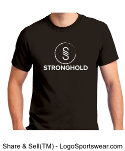 Stronghold (White)/Dark Chocolate Design Zoom